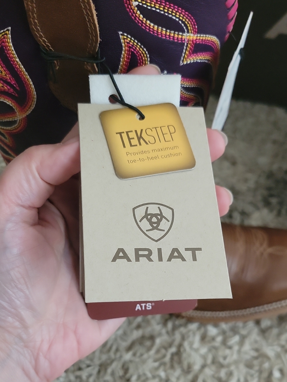 NWT Ariat Womens Showdown Boots 8.5B - Picture 4 of 12
